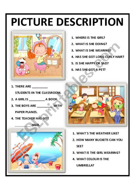 describing pictures phrases - Ideas for Teaching English as a …