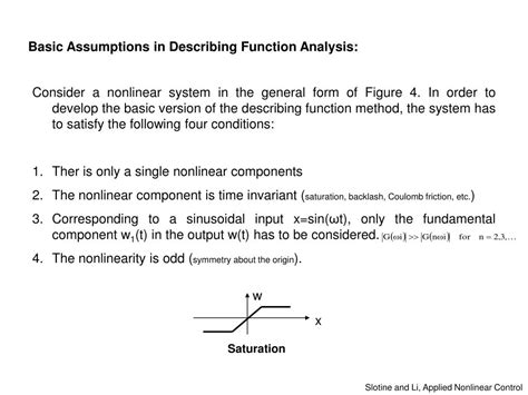 Read Online Describing Function Analysis 