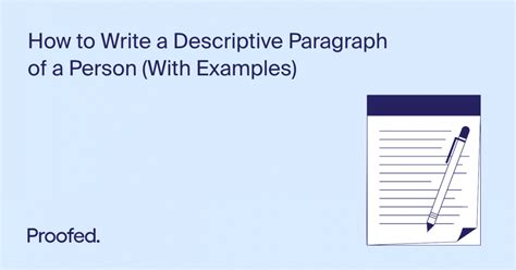 Descriptive Paragraph About Imaginary Person