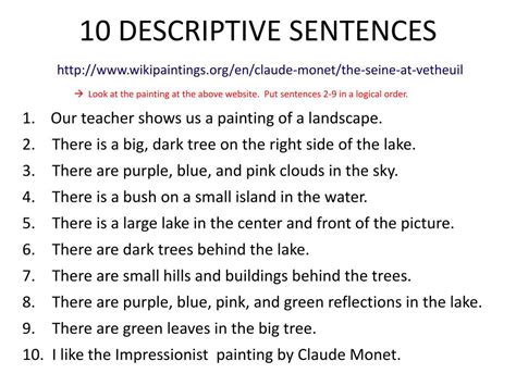 Descriptive Sentences For Creative Writing Royal Home Sentence Starters For Descriptive Writing - Sentence Starters For Descriptive Writing