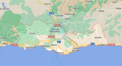 Descubre el mapa más completo de la costa de Granada