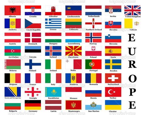 Descubre las banderas de Europa: Todas las enseñas de los países europeos. ¡Conoce su historia y significado!