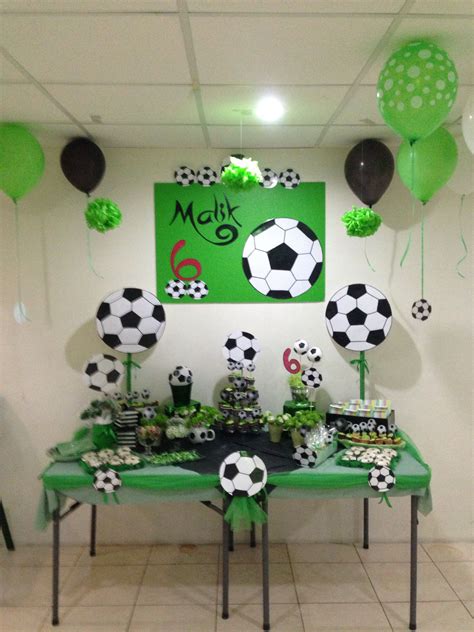 Descubre las mejores ideas de decoración para tu fiesta temática de fútbol