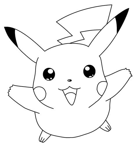 Desenho De Pikachu