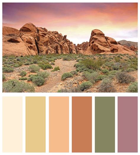 desert colors