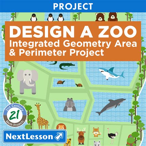 Design A Zoo Integrated Geometry Area Amp Perimeter Math Zoo - Math Zoo