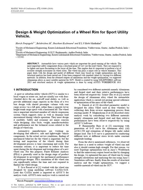 Design And Weight Optimization Of Gravity Roller Conveyor