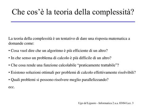 Design Della Complessità