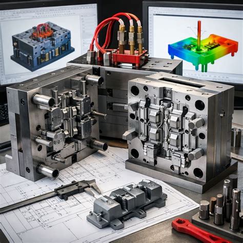 Design Engineering Injection Mold Manufacturing Foam Molds