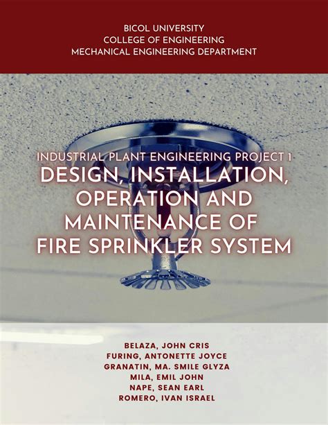 Design Installation Operation And Maintenance Manual For
