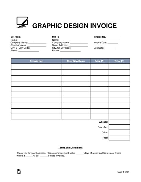 Design Invoice Template