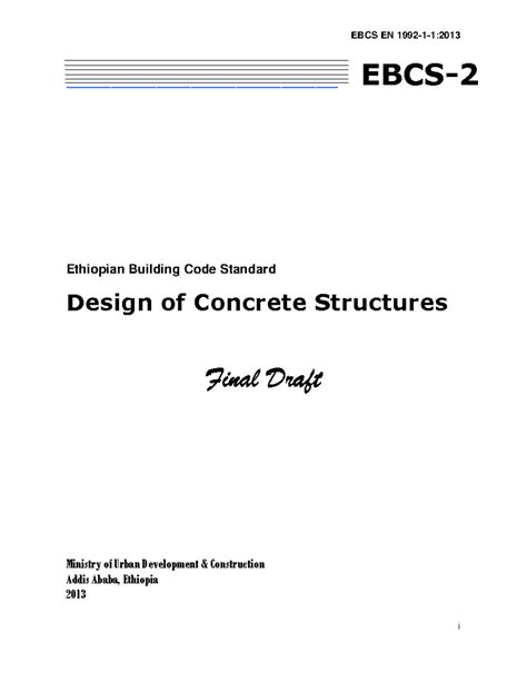Design Of Column Ebcs 2 