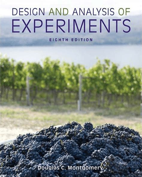 Design Of Experiments Montgomery 8th Edition Solutions