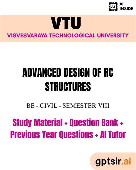 design of rc structures notes