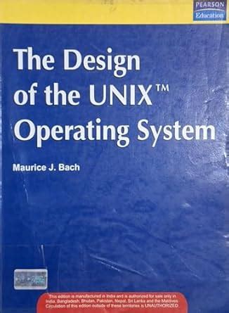 design of unix by m j bach