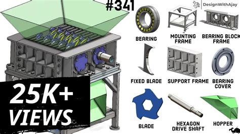 Design Of Waste Shredder Machine Ijera