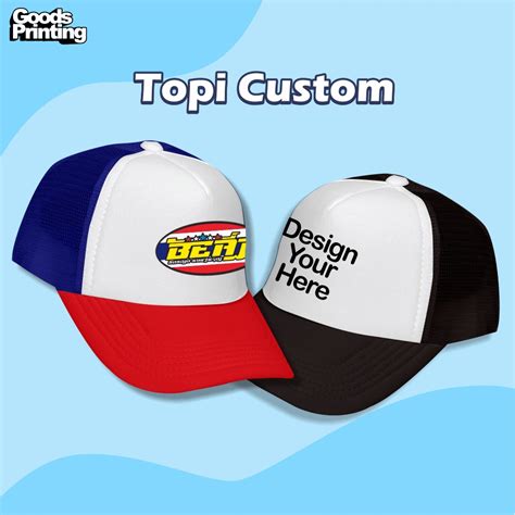 Design Topi  Jual Topi Custom Topi Sablon Di Lapak Khomoshop - Design Topi