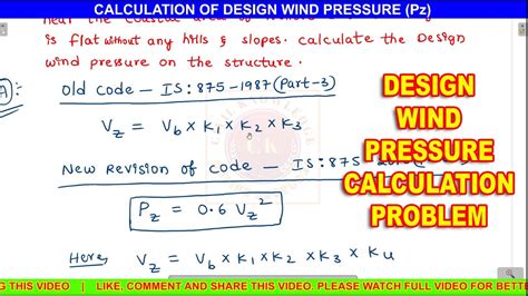Design Wind Pressure P Equation 6 27 Asce 7 05