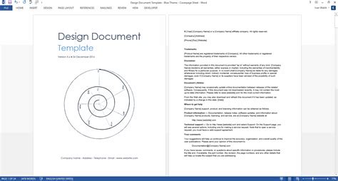 Download Design Document Sample 