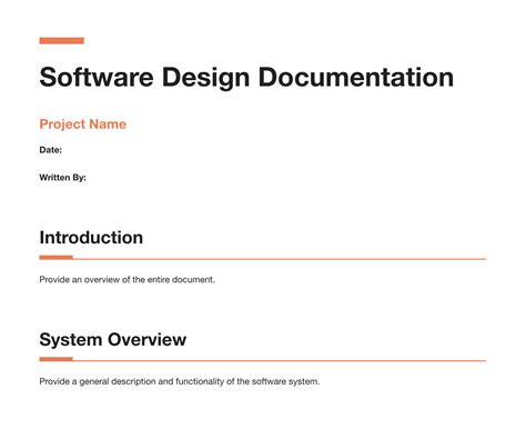 Download Design Documentation Example 