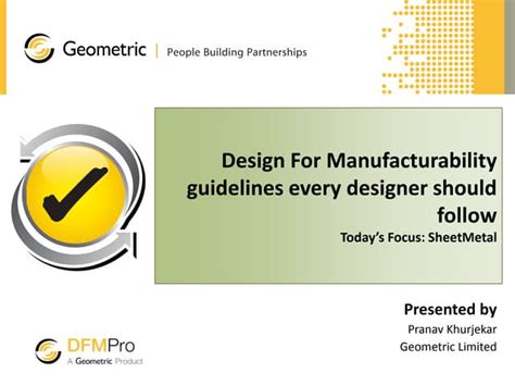 Download Design For Manufacturability Guidelines 