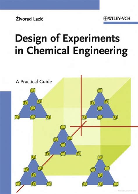 Read Online Design Of Experiments In Chemical Engineering A Practical 