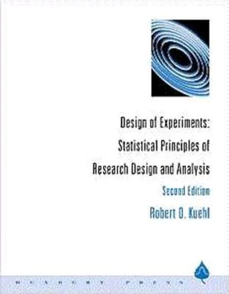 Full Download Design Of Experiments Statistical Principles Solutions Kuehl 