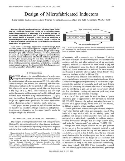 Read Online Design Of Microfabricated Inductors Power Electronics 