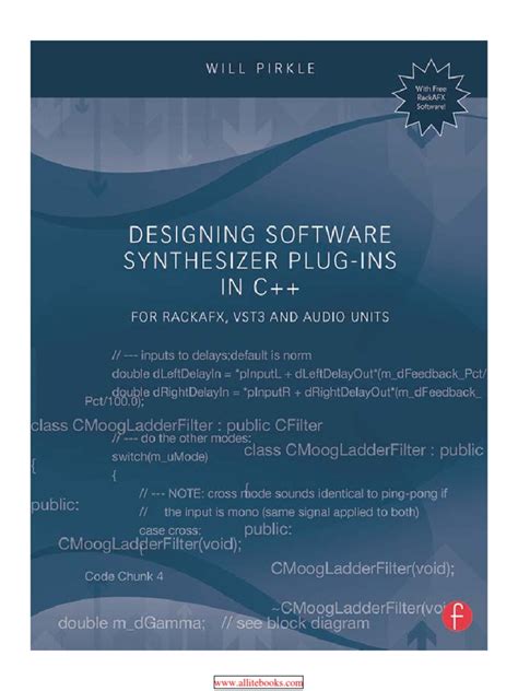 Designing Software Synthesizer Plug Ins In C For Rackafx Vst3 And Audio Units