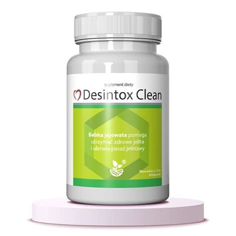 Desintox clean - Polska - ile kosztuje - gdzie kupić - w aptece