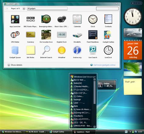 desktop sidebar for windows 7