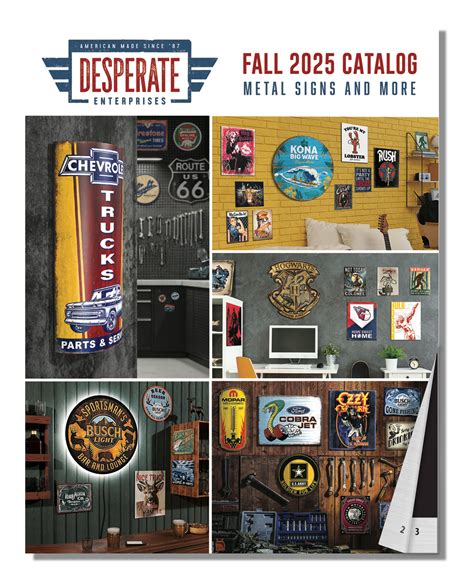 Desperate Enterprises Catalog