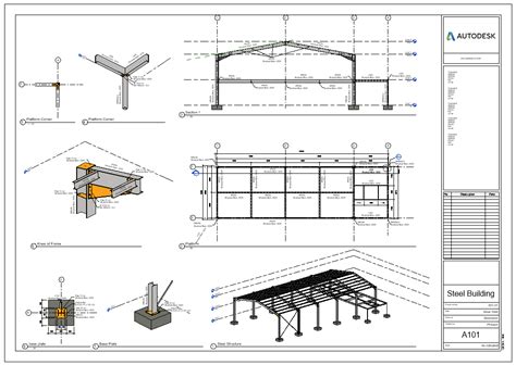 Dessin De Structure D Acier