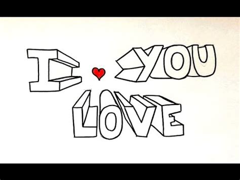 Dessin I Love You 3d   I Love You 3d Psd Freepik - Dessin I Love You 3d