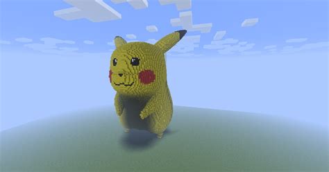 Dessin Pikachu 3d   Pixel Art 3d Pikachu Pixel Art - Dessin Pikachu 3d