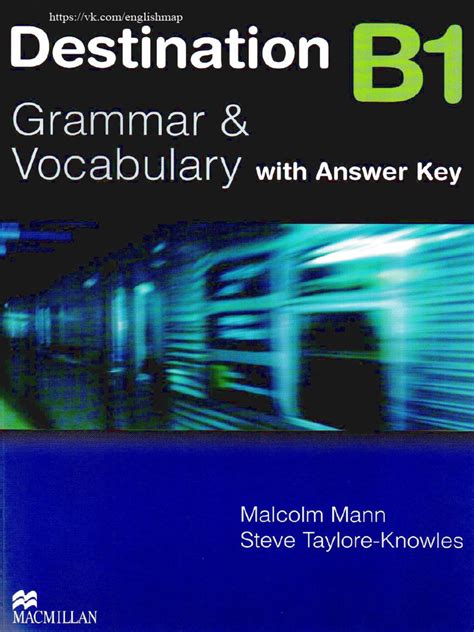 Destination B1 Answer Keys