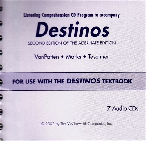 Destinos Textbook