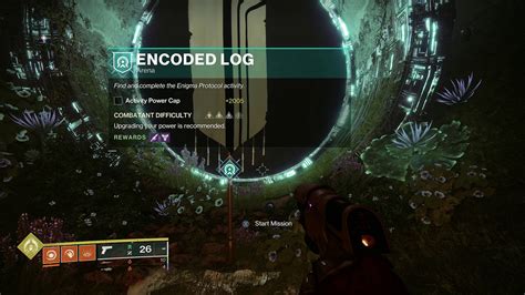 Destiny 2 Encoded Log