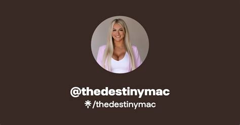 destiny mac onlyfans leaked