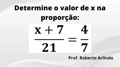 Determine O Valor De