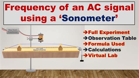 Read Determine Frequency Ac Mains Using Sonometer 