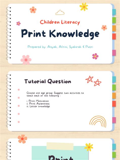Determining Basic Print Knowledge Using The Ersi