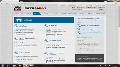 Detran Multas Mg