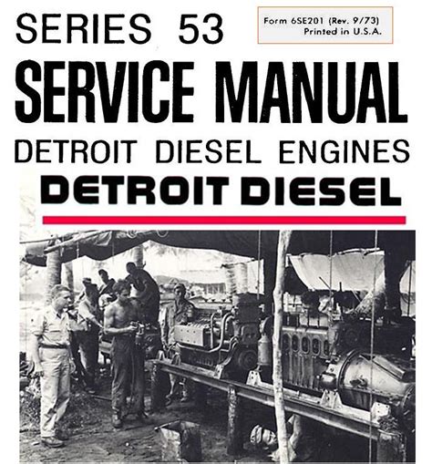 Download Detroit Diesel 53 Series 6V 8V Engine Repair Service Manual 
