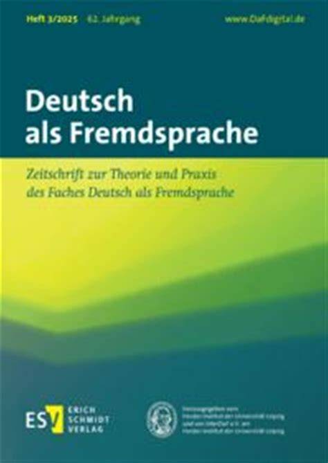 deutsch als fremdsprache buch