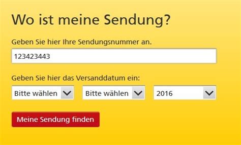 Deutschepost De Briefstatus