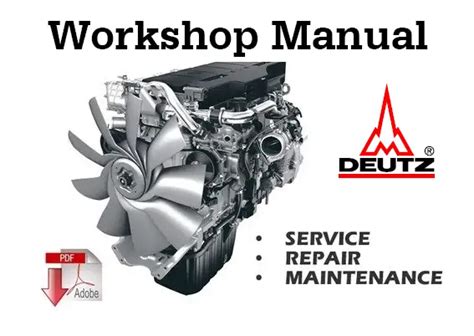 Deutz 1015 Diesel Engine Workshop