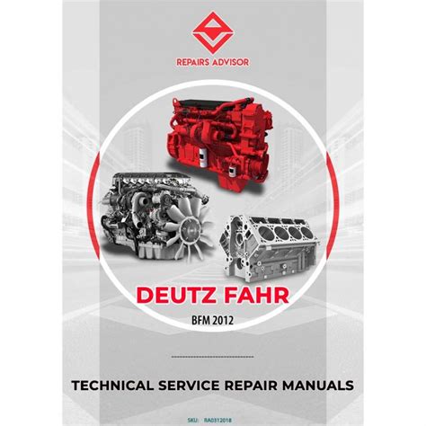 Deutz Bfm 2012 Engine Service Repair Manual