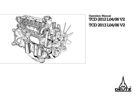 Deutz Engine Manual Tcd 2012 L06 2v