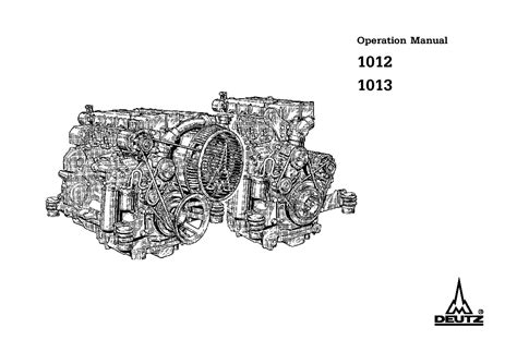Read Online Deutz 1012 1013 Diesel Engine Workshop Manual File Type Pdf 